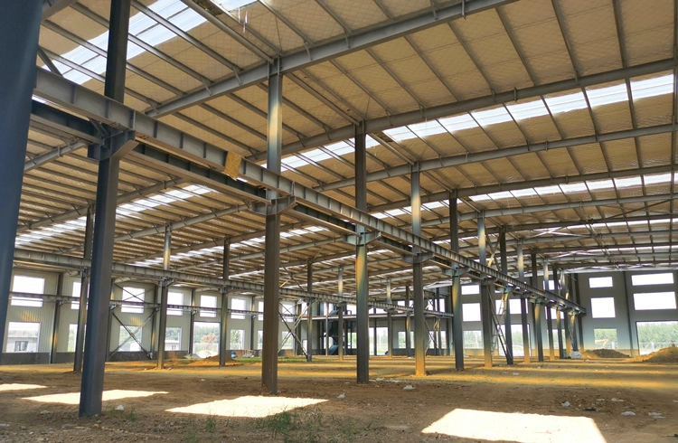 Professional Prefab/Prefabricated Steel Structure Workshop Building Manufacture Metal Sheet Roof Panel Frame Airplane Aircraft Warehouse Hangar with Large Span