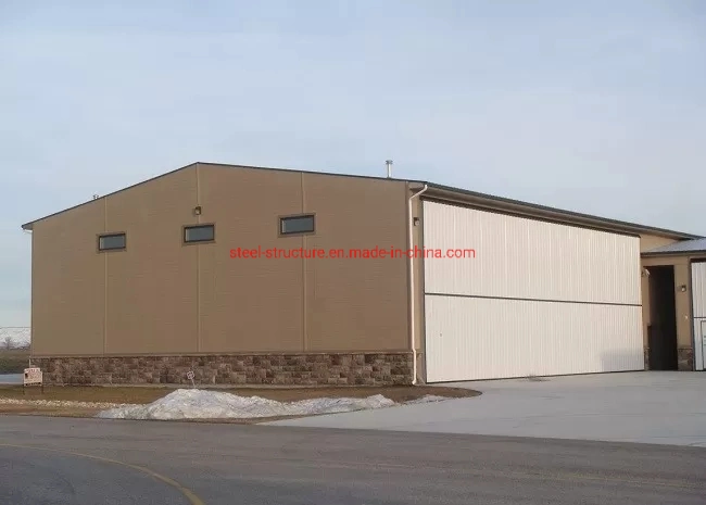 Modern Prefabricated Steel Structure Aircraft Parking Shed Airplane Hangar